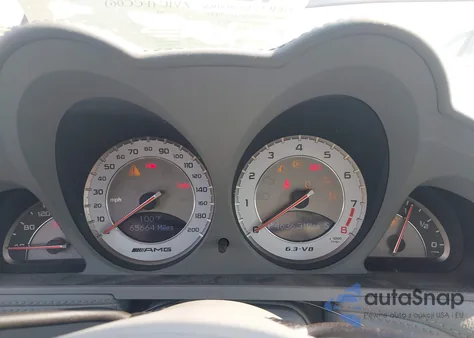 2009 Mercedes-Benz Sl 63 Amg из США, поврежденный, VIN WDBSK70F49F146572